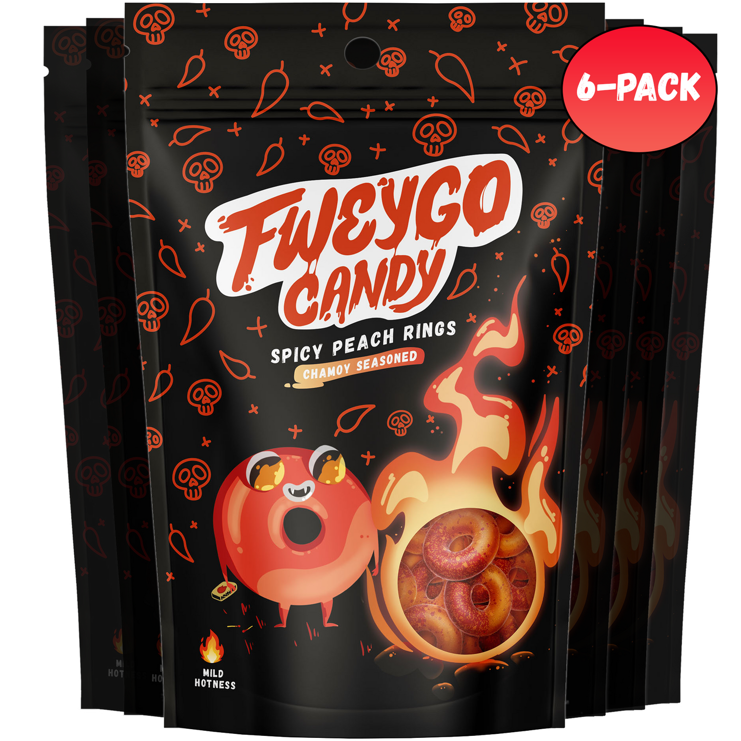 CHAMOY PEACH RINGS