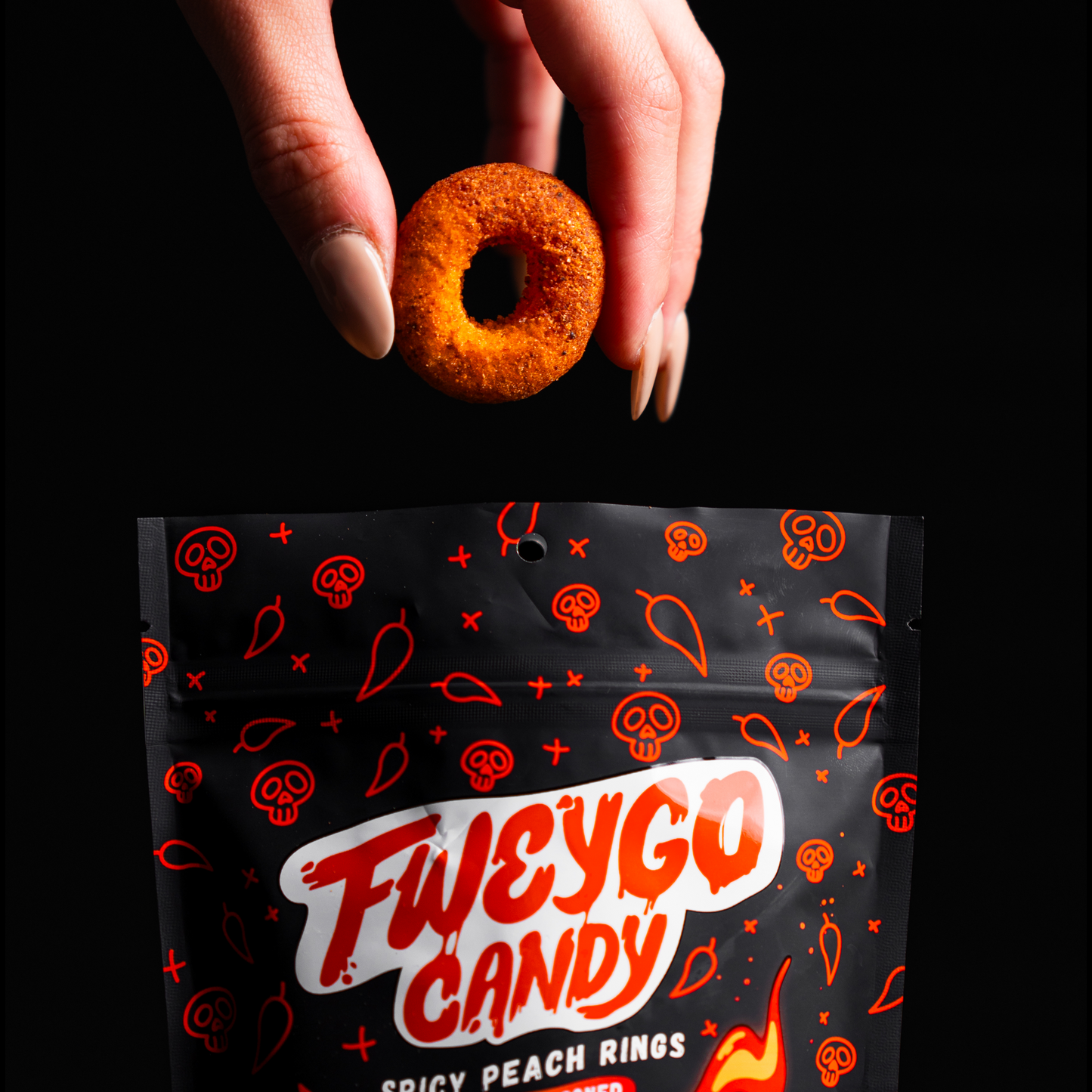 CHAMOY PEACH RINGS