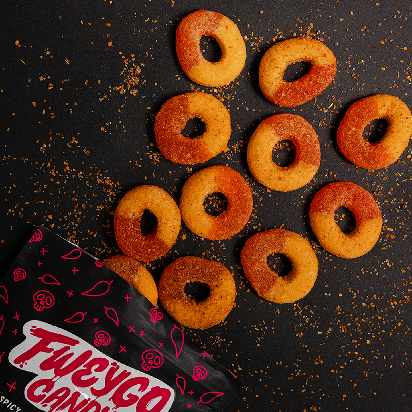 CHAMOY WATERMELON RINGS